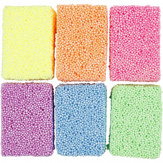 Soft Foam -Pastellfarger  6pk  - Flergangsbruk